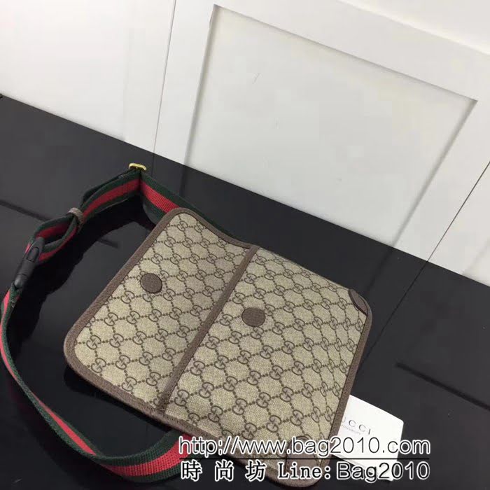 GUCCI古馳原單 新款專櫃品質原單貨實物實拍493930 啡pvc啡皮 腰包 HY1019